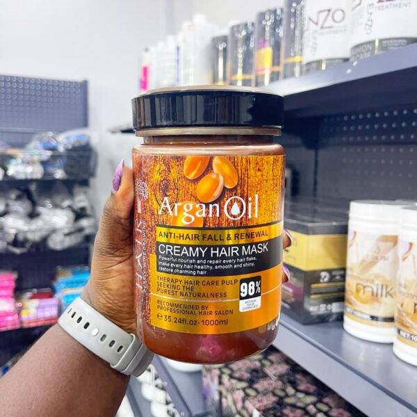Argan oil creamy hair mask