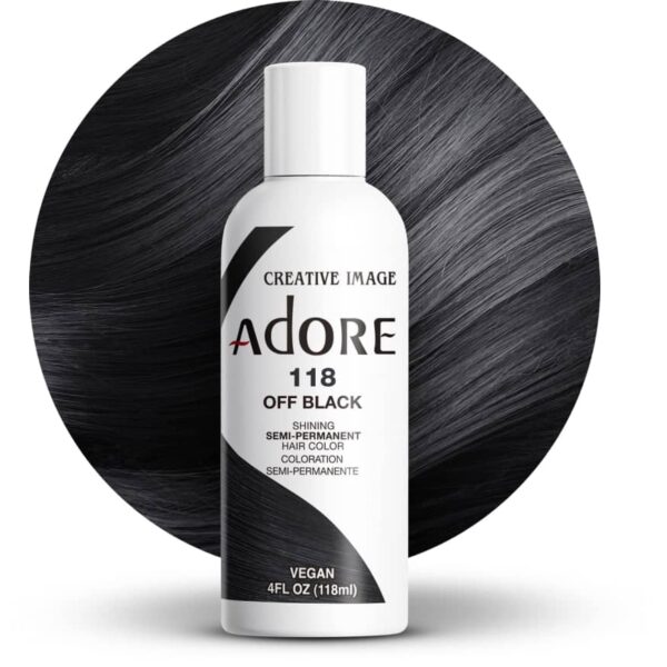 Adore hair dye "Off black"