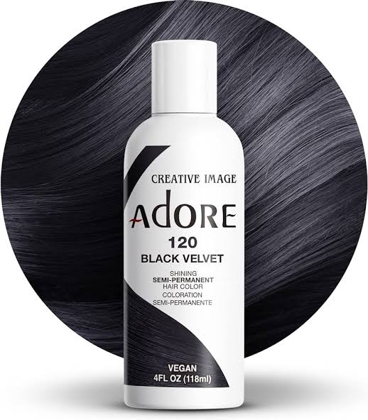 Adore hair dye "Black velvet"
