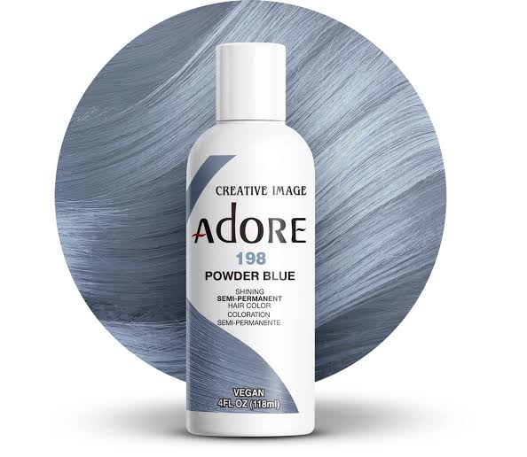 Adore hair dye "Powder blue"
