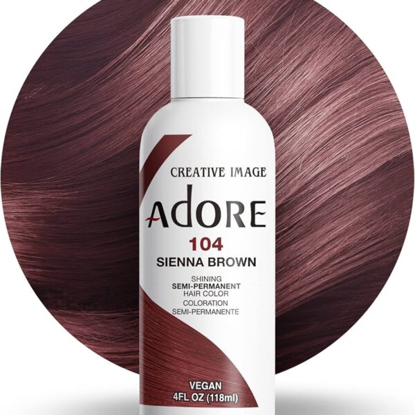 Adore hair dye "Sienna brown"