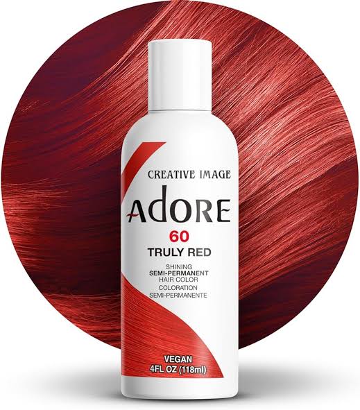Adore hair dye "Truly red"