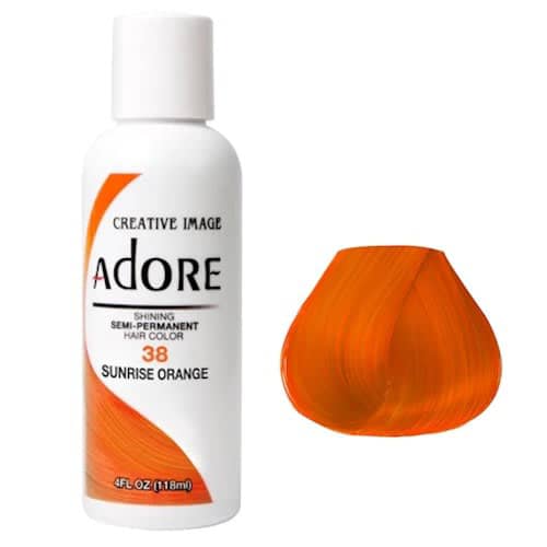 Adore hair dye "Sunrise orange"