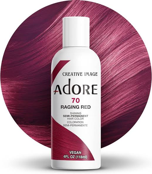 Adore hair dye "Raging red"