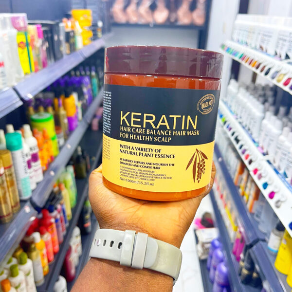 Keratin hair mask
