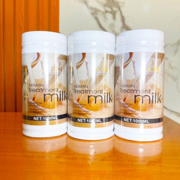 Keratin treatment milk