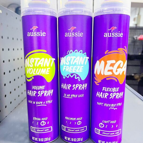 Aussie holding spray